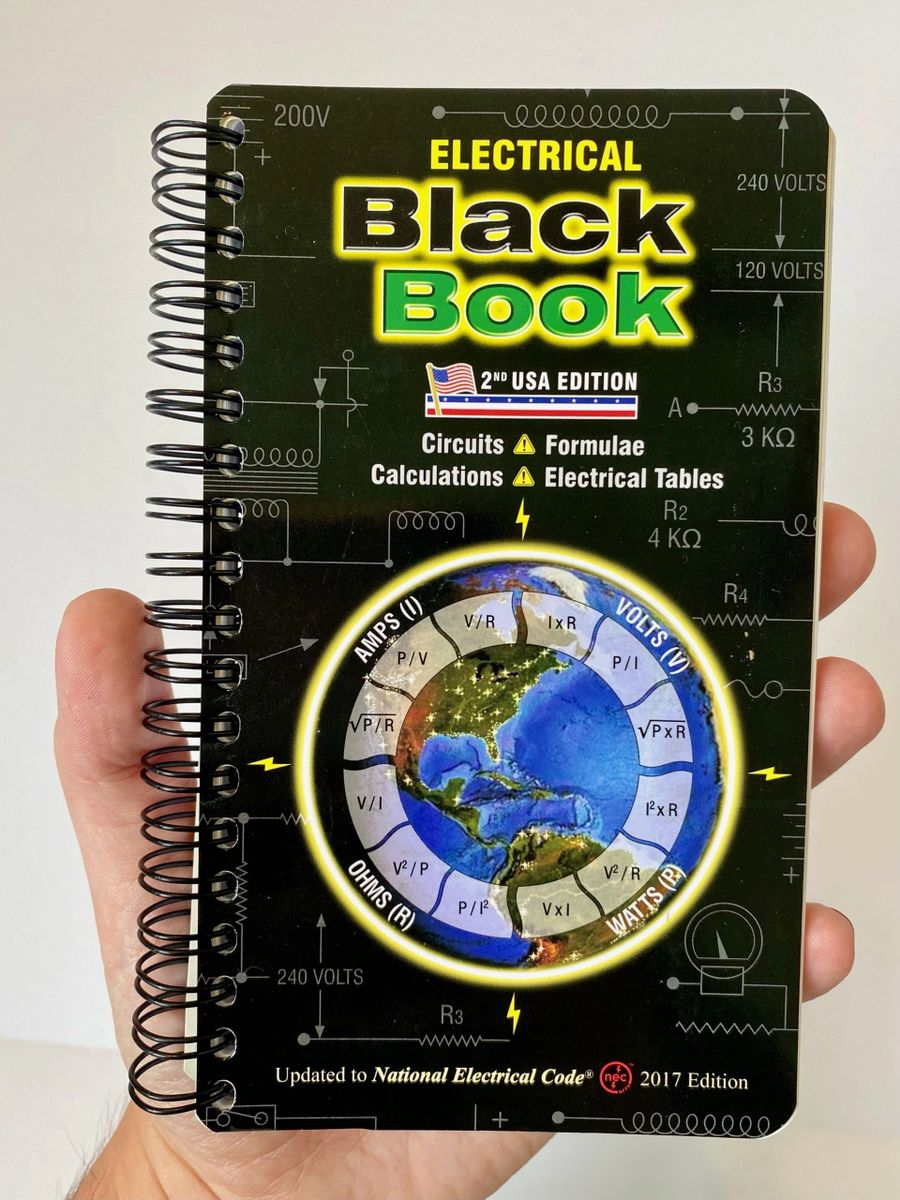 ELECTRICAL Black Book 2nd USA Edition with FREE Index Tabs